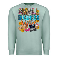 Seafoam small business hustler Premium Sweatshirt - Zillion Design Studio