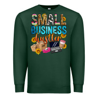 Sports Green small business hustler Premium Sweatshirt - Zillion Design Studio