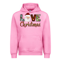 Fuchsia Pink love christmas Urban Hoodie - AdoDesignShop