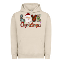 Pigment French Oak love christmas Urban Hoodie - AdoDesignShop