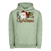 Pigment Oil Green love christmas Urban Hoodie - AdoDesignShop