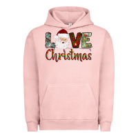 Pigment Salmon love christmas Urban Hoodie - AdoDesignShop