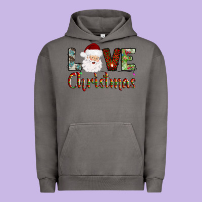 Love Christmas Urban Hoodie Designed By Adodesignshop