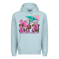Blue Mist lpn licensed practical nurse Premium Hoodie - AdoDesignShop