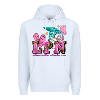White lpn licensed practical nurse Premium Hoodie - AdoDesignShop