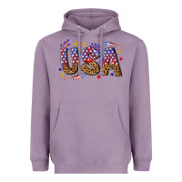 Lavender usa 4th of july bw Heavyweight Hoodie - texasbilliewilder
