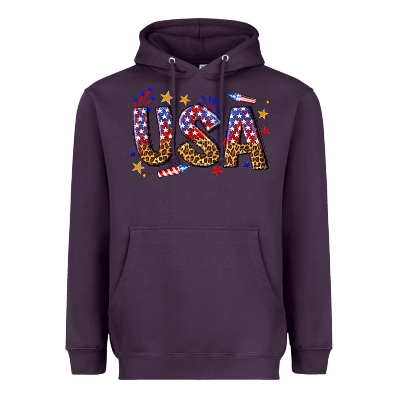 Usa 4th Of July Bw Heavyweight Hoodie by texasbilliewilder | Teevron