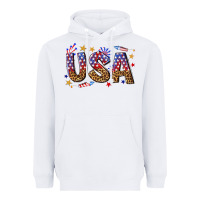 White usa 4th of july bw Heavyweight Hoodie - texasbilliewilder