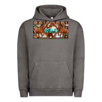 Pigment Tornado aztec horses and wild with cowhide license plate template Urban Hoodie - Artiststas