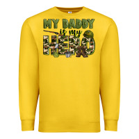 Lemon my daddy is my hero army Premium Sweatshirt - Zillion Design Studio