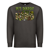 Smoke my daddy is my hero army Premium Sweatshirt - Zillion Design Studio