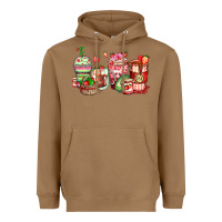Toasted Coconut strawberry farm fresh coffee cups Heavyweight Hoodie - Zillion Design Studio