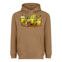 Toasted Coconut pineapple farm fresh coffee cups Heavyweight Hoodie - Zillion Design Studio