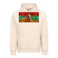 Sandshell aztec horse cactus and sunflowers license plate template Urban Hoodie - Artiststas