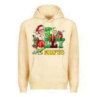 Pina Colada jolly nurse with Christmas element Premium Hoodie - AdoDesignShop