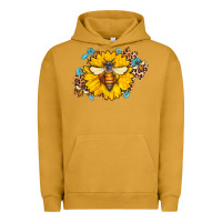 Pigment Peanut Butter bee sunflower leopard Urban Hoodie - AdoDesignShop