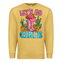 Antique Gold let's go girls Premium Sweatshirt - Zillion Design Studio