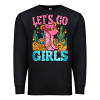 Black let's go girls Premium Sweatshirt - Zillion Design Studio