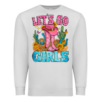 Dove Grey let's go girls Premium Sweatshirt - Zillion Design Studio