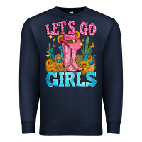 Navy let's go girls Premium Sweatshirt - Zillion Design Studio