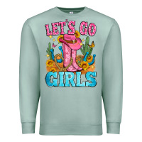 Seafoam let's go girls Premium Sweatshirt - Zillion Design Studio