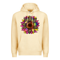 Pina Colada tie dye leopard sunflower Premium Hoodie - Artiststas