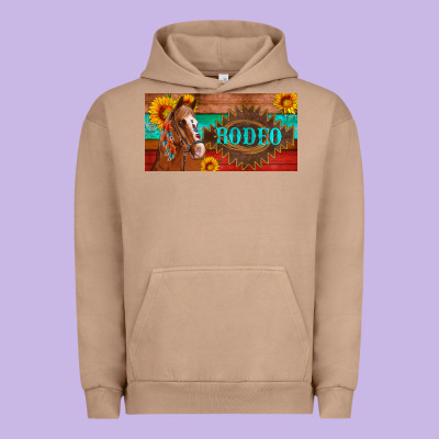 Aztec Horse Cactus And Sunflowers License Plate Template Urban Hoodie Designed By Artiststas