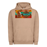 Pigment Burro aztec horse cactus and sunflowers license plate template Urban Hoodie - Artiststas