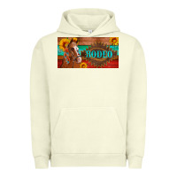 Pigment Pistachio aztec horse cactus and sunflowers license plate template Urban Hoodie - Artiststas