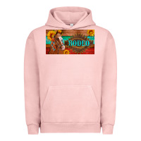 Pigment Salmon aztec horse cactus and sunflowers license plate template Urban Hoodie - Artiststas
