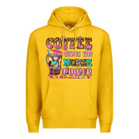 Lemon coffee gives me nurse power Premium Hoodie - AdoDesignShop