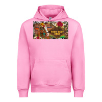 Fuchsia Pink (preview)western turquoise gemstone horse cowhide leopard floral backg Urban Hoodie - Artiststas