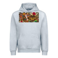 Heather Grey (preview)western turquoise gemstone horse cowhide leopard floral backg Urban Hoodie - Artiststas