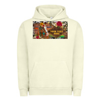 (preview)western Turquoise Gemstone Horse Cowhide Leopard Floral Backg Urban Hoodie | Teevron