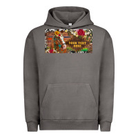 Pigment Tornado (preview)western turquoise gemstone horse cowhide leopard floral backg Urban Hoodie - Artiststas