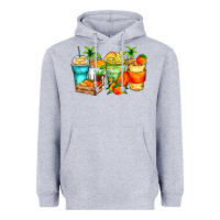 Heather Grey mango farm fresh coffee cups Heavyweight Hoodie - Zillion Design Studio