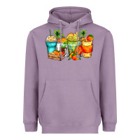 Lavender mango farm fresh coffee cups Heavyweight Hoodie - Zillion Design Studio