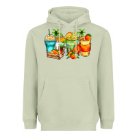 Matcha mango farm fresh coffee cups Heavyweight Hoodie - Zillion Design Studio