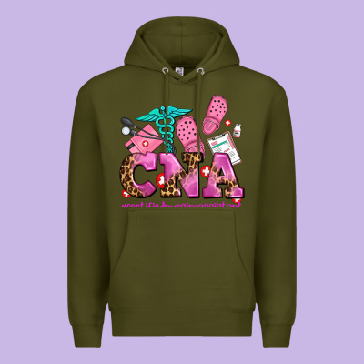 Cna Certified Nursing Assistant Premium Hoodie Designed By Adodesignshop