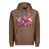 Chestnut cna certified nursing assistant Premium Hoodie - AdoDesignShop