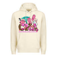 Sandshell cna certified nursing assistant Premium Hoodie - AdoDesignShop