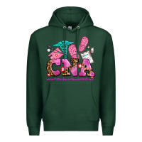 Sports Green cna certified nursing assistant Premium Hoodie - AdoDesignShop