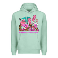 Seafoam cna certified nursing assistant Premium Hoodie - AdoDesignShop