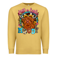 Antique Gold just a little moody Premium Sweatshirt - Zillion Design Studio