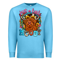 Ocean Blue just a little moody Premium Sweatshirt - Zillion Design Studio