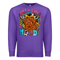 Purple just a little moody Premium Sweatshirt - Zillion Design Studio