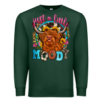 Sports Green just a little moody Premium Sweatshirt - Zillion Design Studio