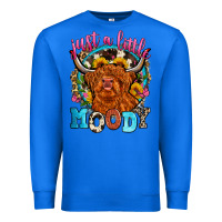 True Royal just a little moody Premium Sweatshirt - Zillion Design Studio