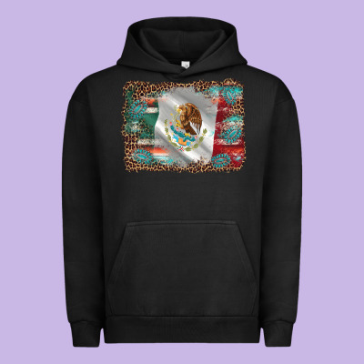 Mexico Gemstone Leopard Urban Hoodie Designed By Adodesignshop