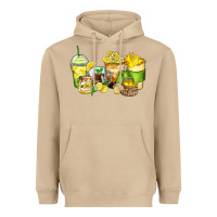 Mushroom lemon farm fresh coffee cups Heavyweight Hoodie - Zillion Design Studio